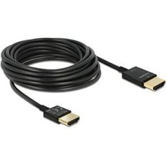 DeLOCK HDMI Male to HDMI Male 3m Cable - Premium Quality, Ultra HD, Black - 4043619847747